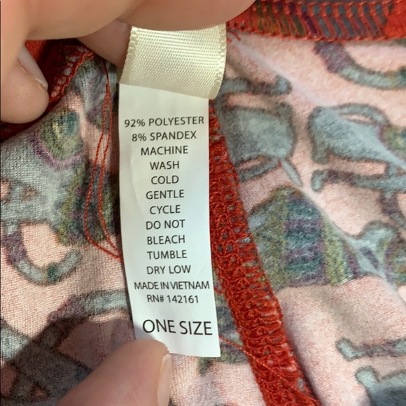 Lularoe🦄NWOT HTF UNICORN OS Egyptian cat leggings - Picture 4 of 5